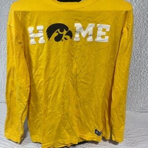 Authentic Original Vintage Style Yellow Long Sleeve Tee